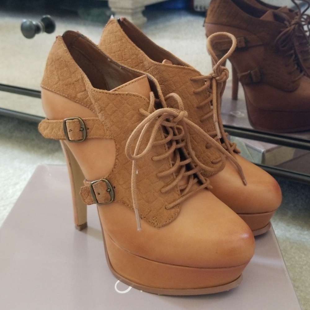 Platform booties